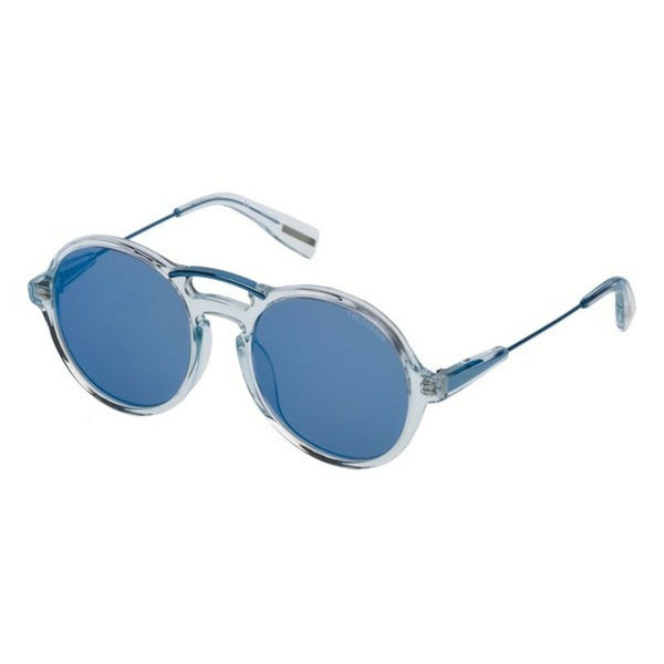 Ladies' Sunglasses Trussardi STR213516N1B Blue Ø 51 mm-0