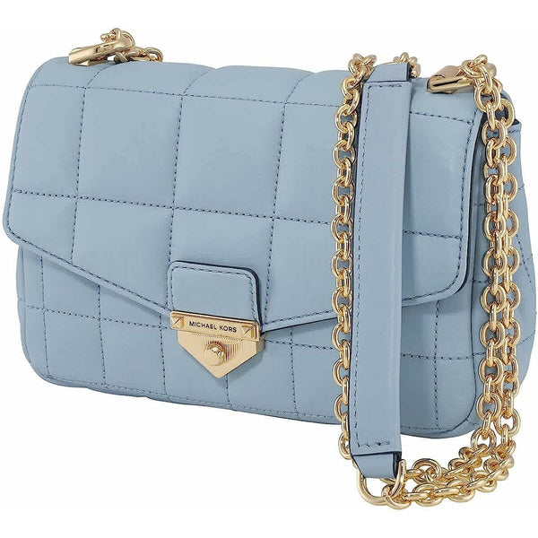 Women's Handbag Michael Kors 30H0G1SL1T-PALE-BLUE Blue 21 x 18 x 12 cm-0