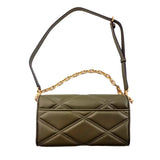 Women's Handbag Michael Kors Serena Green 25 x 15 x 4 cm-2