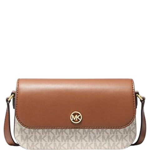 Shoulder Bag Michael Kors 35F4GTVC1B-VANILLA Beige 21 x 14 x 4,5 cm-0