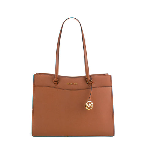 Shoulder Bag Michael Kors 35F4GTVT9L-LUGGAGE Brown 37 x 28 x 12 cm-0