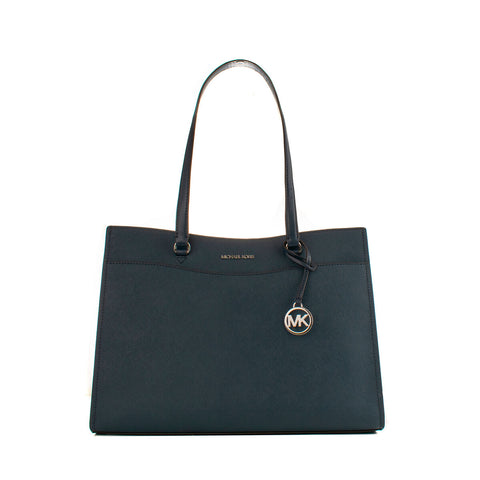 Shoulder Bag Michael Kors 35F4STVT9L-NAVY Blue 37 x 28 x 12 cm-0
