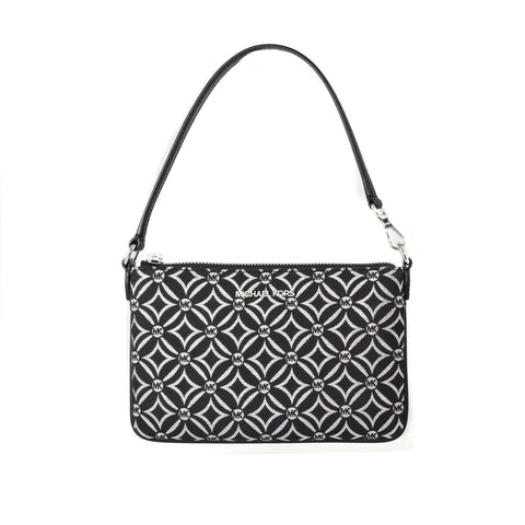 Shoulder Bag Michael Kors 35F4STVW5J-BLK-SILVER Black 21 x 13 x 2 cm-0