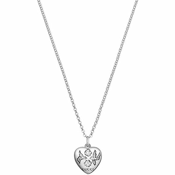 Ladies' Necklace Gucci YBB455542001 Silver-0