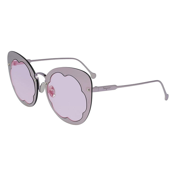 Ladies' Sunglasses Salvatore Ferragamo SF178SM-AMO-FLOWERFUL-537 ø 63 mm-0