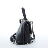 Susu Linda Black Crossbody Backpack Purse