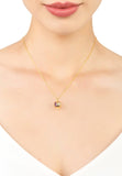 Latelita London Pomegranate Charm Necklace Gold