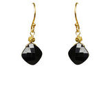 Gena Myint Black Spinel Drop Earrings