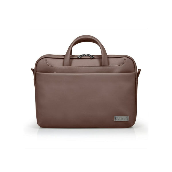 Laptop Case Port Designs Zurich Toploading Brown Monochrome 15,6''-0