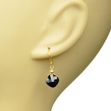 Gena Myint Black Spinel Drop Earrings