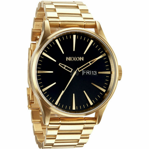 Men's Watch Nixon A356-510 Black Gold-0