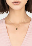 Latelita London Portofino Necklace Gold Peridot