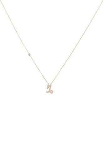 Latelita London Capricorn Zodiac Necklace