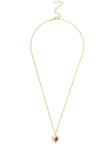 Latelita London Pomegranate Charm Necklace Gold