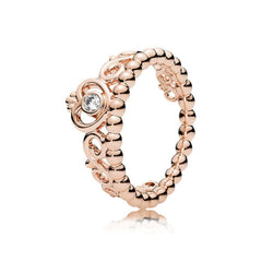 Ladies Ring Pandora PRINCESS TIARA CROWN RING SIZE 48 Designer Online