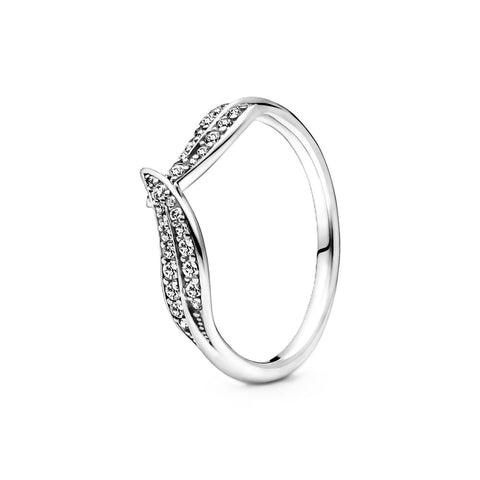 Ladies' Ring Pandora LEAF PAVE - RING - SIZE 50-0