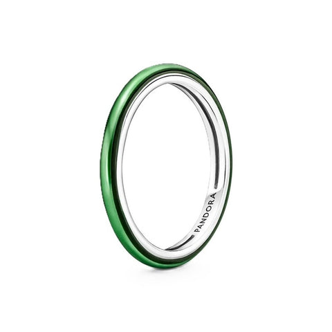 Ladies' Ring Pandora ME COLLECTION SHOCKING GREEN - RING - SIZE 56-0