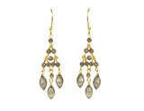 Gena Myint Smoky Topaz Chandelier Earrings