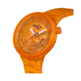 Men's Watch Swatch SB05O103 Orange (Ø 47 mm)-4