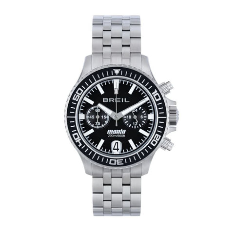 Men's Watch Breil TW2012 Black Silver-0