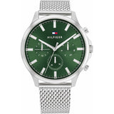 Men's Watch Tommy Hilfiger 1683474 Green Silver-0