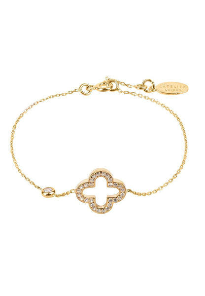 Latelita London Open Clover Bracelet