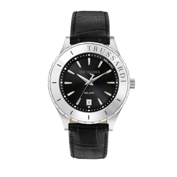 Men's Watch Trussardi R2451143001 Black (Ø 50 mm)-0