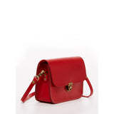 SUSU Nanah Red Leather Crossbody Bag