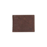 K10603BB | Men's wallet in genuine full grain leather, Volanata. Color dark brown. Pocket for coins. Dimensions when closed: 12.5 x 9.3 x 1 cm. Packaging: Rigid bottom/lid gift box-2