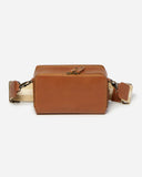 Stitch & Hide Sasha Crossbody Camera Shoulder Bag Maple Brown
