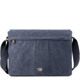 TRP0371 Troop London Classic Canvas Laptop Large Messenger Bag - 18 Diagonally-2