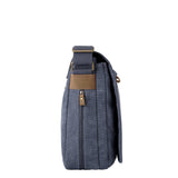 TRP0371 Troop London Classic Canvas Laptop Large Messenger Bag - 18 Diagonally-4