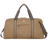 TRP0389 Troop London Classic Canvas Travel Duffel Bag, Large Holdall-7