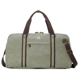 TRP0389 Troop London Classic Canvas Travel Duffel Bag, Large Holdall-8