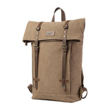 TRP0425 Troop London Heritage Canvas 15" Laptop Backpack, Smart Casual Daypack with Foldable Top-10