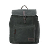 TRP0442 Troop London Heritage Canvas Laptop Backpack, Smart Casual Daypack, Tablet Friendly Backpack-7