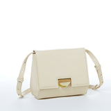 SUSU Elizabeth Off White Leather Shoulder Bag