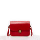 SUSU Nanah Red Leather Crossbody Bag