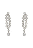 Latelita London Natalia Chandelier Earrings Silver