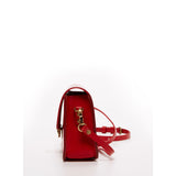 SUSU Nanah Red Leather Crossbody Bag