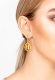 Latelita London Petite Drop Earring Citrine Hydro Gold