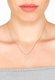 Latelita London Open Clover Pendant Necklace