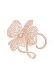 Latelita London Flower Cocktail Ring Rosegold