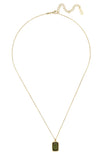 Latelita London Portofino Necklace Gold Peridot