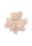 Latelita London Flower Cocktail Ring Rosegold