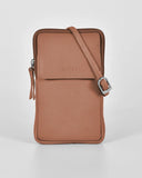 GABEE Mariah Leather Slim Crossbody Phone Bag