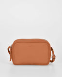 GABEE Norah Leather Camera Crossbody Bag