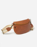 Stitch & Hide Murphy Sling Crossbody Bag Maple Brown