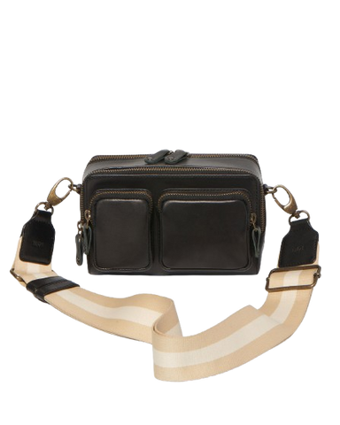 Stitch & Hide Sasha Crossbody Camera Shoulder Bag Black