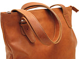 FLOTO Tavoli Shoulder Bag Saddle Brown